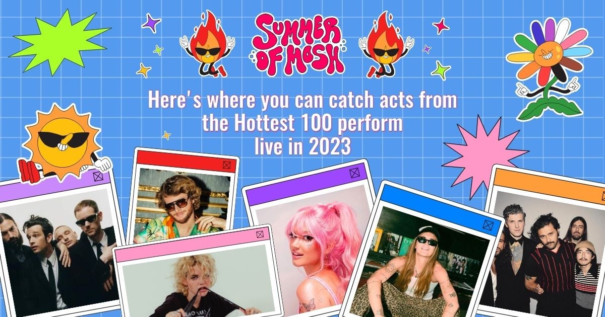 Heres Where You Can Catch Acts From This Years Hottest 100 Performing Live Breaking News 